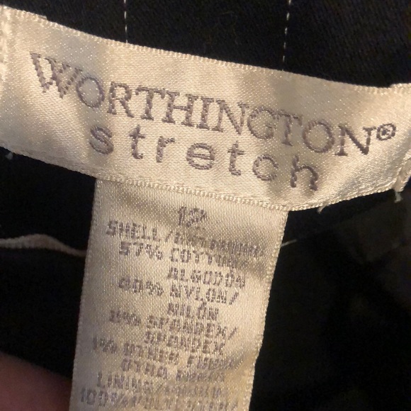 Smart Worthington stretch blazer size 12. Fully lined. - Picture 6 of 6